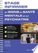 Stage infirmier en soins en santé mentale et en psychiatrie