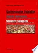 Stalinist subjects