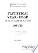 Statistical Year-book of the League of Nations