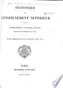Statistique de l'enseignement supérieur
