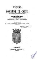 Statistique de la commune de Cassis, Département des Bouches-du-Rhône
