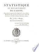 Statistique du département de l'Aisne: ptie. Agriculture, industrie, commerce