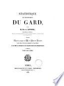 Statistique du département du Gard ...