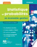 Statistique et probabilités en économie-gestion