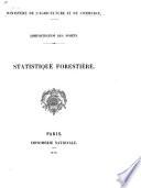 Statistique forestière [par cantonnement.]