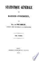 Statistique générale des Basses-Pyrínées