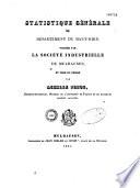 Statistique générale du département du Haut-Rhin...