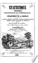 Statistique historique, industrielle et commerciale du département de la Moselle