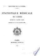 Statistique médicale de la marine pendant l'année. v. 3, 1890