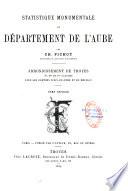 Statistique monumentale du département de l'Aube