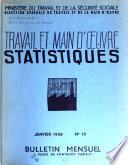Statistiques du travail et de la securité sociale