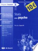 Stats pour psycho