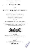 Statutes of Quebec