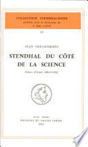 Stendhal du côté de la science