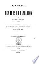 Stephano Remords et expiation