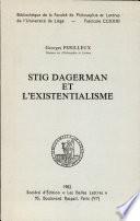 Stig Dagerman et l'existentialisme
