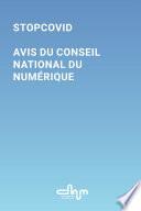 STOPCOVID - Avis du Conseil national du numérique