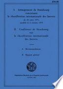 Strasbourg Agreement Concerning the International Patent Classification (French version)