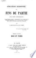 Stratégie raisonnée des fins de partie du jeu d'échecs