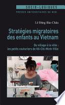Stratégies migratoires des enfants au Vietnam