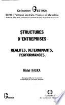 Structures d'entreprises