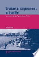 Structures et comportements en transition