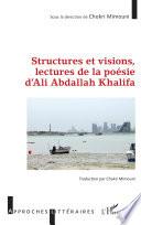 STRUCTURES ET VISIONS LECTURES DE LA POESIE
