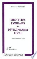 STRUCTURES FAMILIALES ET DÉVELOPPEMENT LOCAL