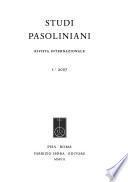 Studi pasoliniani