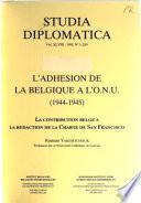 Studia diplomatica