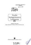 Studia Indogermanica Lodziensia