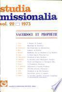 Studia Missionalia: Vol.22