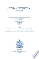 Studia Patristica