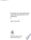 Studies in the History and Archaeology of Jordan I