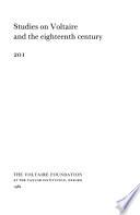 Studies on Voltaire and the Eighteenth Century