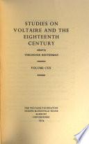Studies on Voltaire and the Eighteenth Century