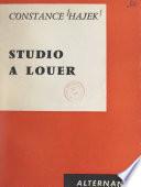 Studio à louer