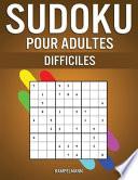 Sudoku pour Adultes Difficiles