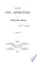 Suite des mémoires de Guillaume Monod