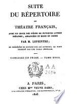 Suite du Répertoire du Théâtre Français