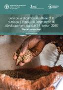 Livre Suivi de la sécurité alimentaire et la nutrition à l’appui du Programme de développement durable à l’horizon 2030