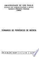 Sumários periódicos de música