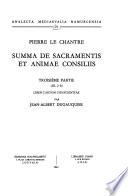 Summa de sacramentis et animae consiliis