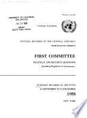 Summary Record of Meetings