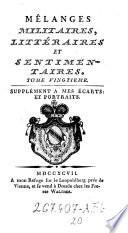 Supplément a mes écarts: et portraits