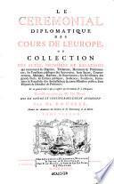 Supplement au Corps universel diplomatique du droit des gens,