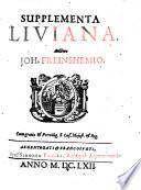 Supplementa Liviana