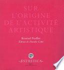 Sur l’origine de l’activité artistique