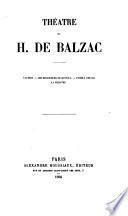 Œuvre complètes de H. de Balzac ...