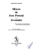 Œuvre de Jean Potocki